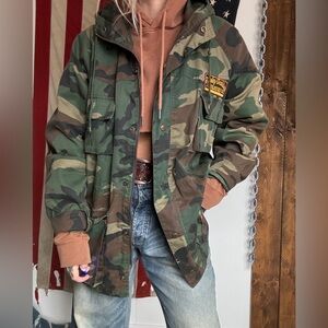 Harley Davidson x TrashxHaus Camo Jacket